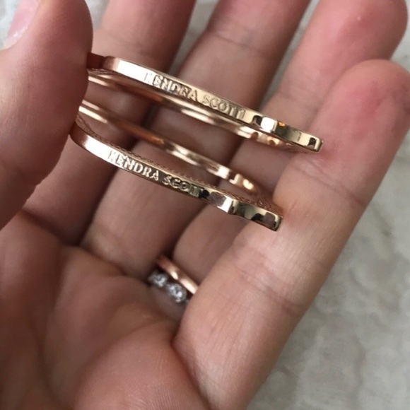 Kendra Scott • Sophee Drop Earrings • Rose Gold - Picture 3 of 4